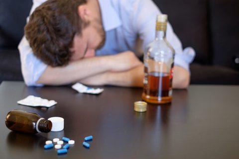 Lexatin and alcohol: side effects